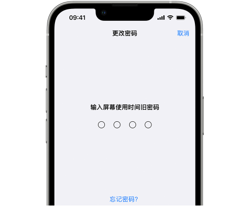 赫章iPhone屏幕维修分享iPhone屏幕使用时间密码忘记了怎么办 