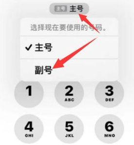 赫章苹果14维修店分享iPhone 14 Pro Max使用副卡打电话的方法 